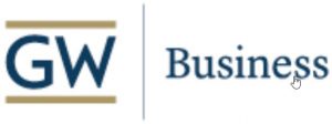 George Washington University business logo